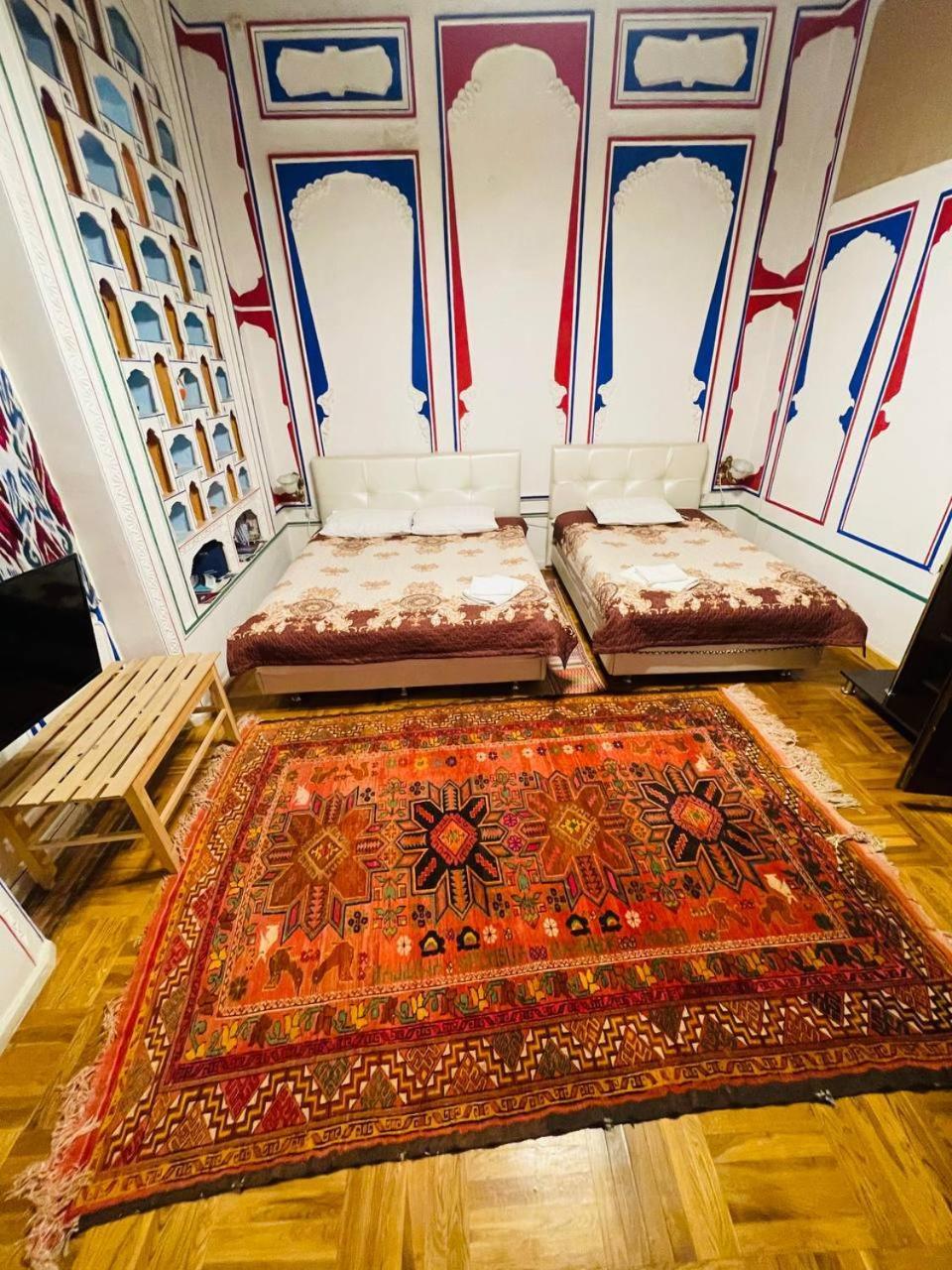 "Chor Minor" Hotel Unesco Heritage List 2 Minutes To Bukhara Old Town Square Official Partner Of The La Rosse Aroma Exterior foto